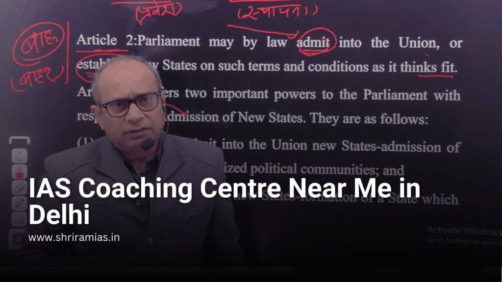 ias coaching centre near me in delhi
